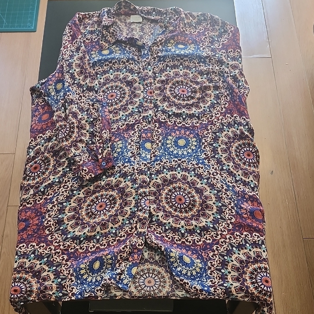 Cupio Colorful Mandala Pattern Dress